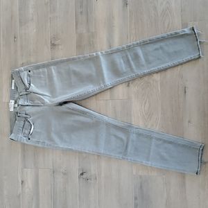 FRAME Denim Le Skinny dr Jeanne crop white blanc jeans size 26